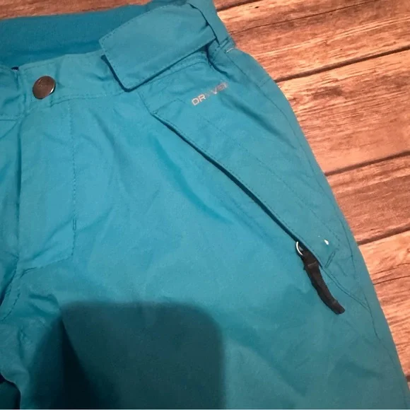 North face blue snow pants